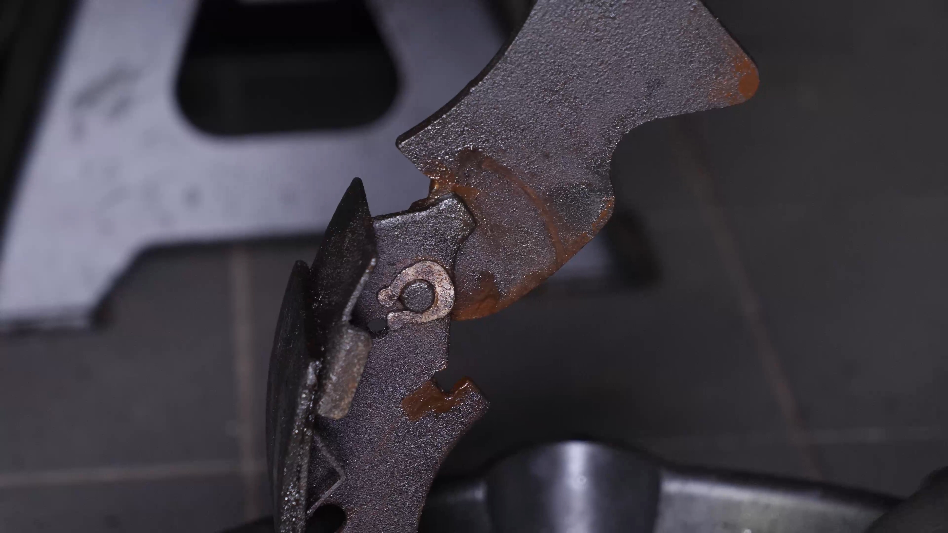 Remove the brake shoes