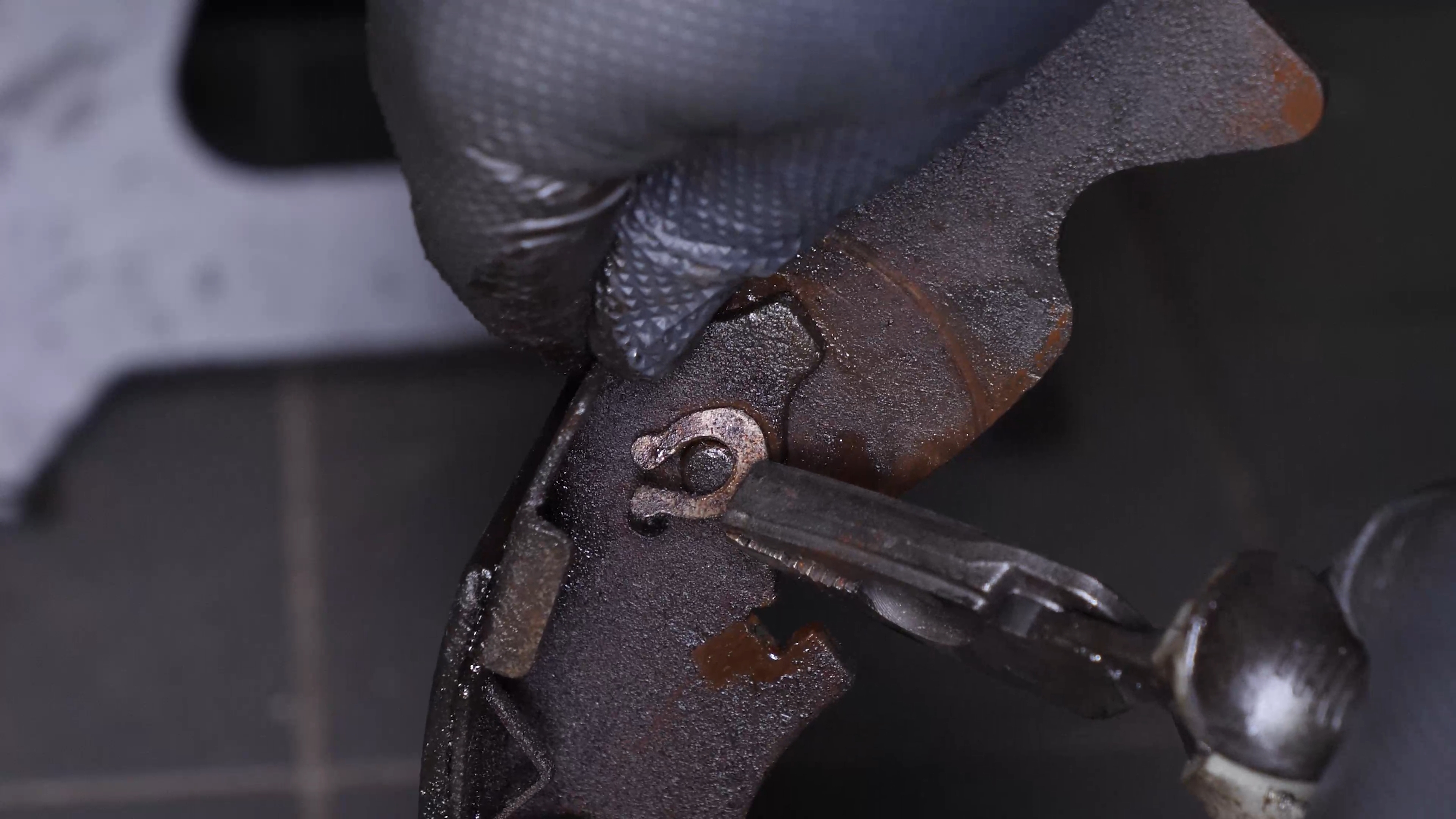 Remove the brake shoes