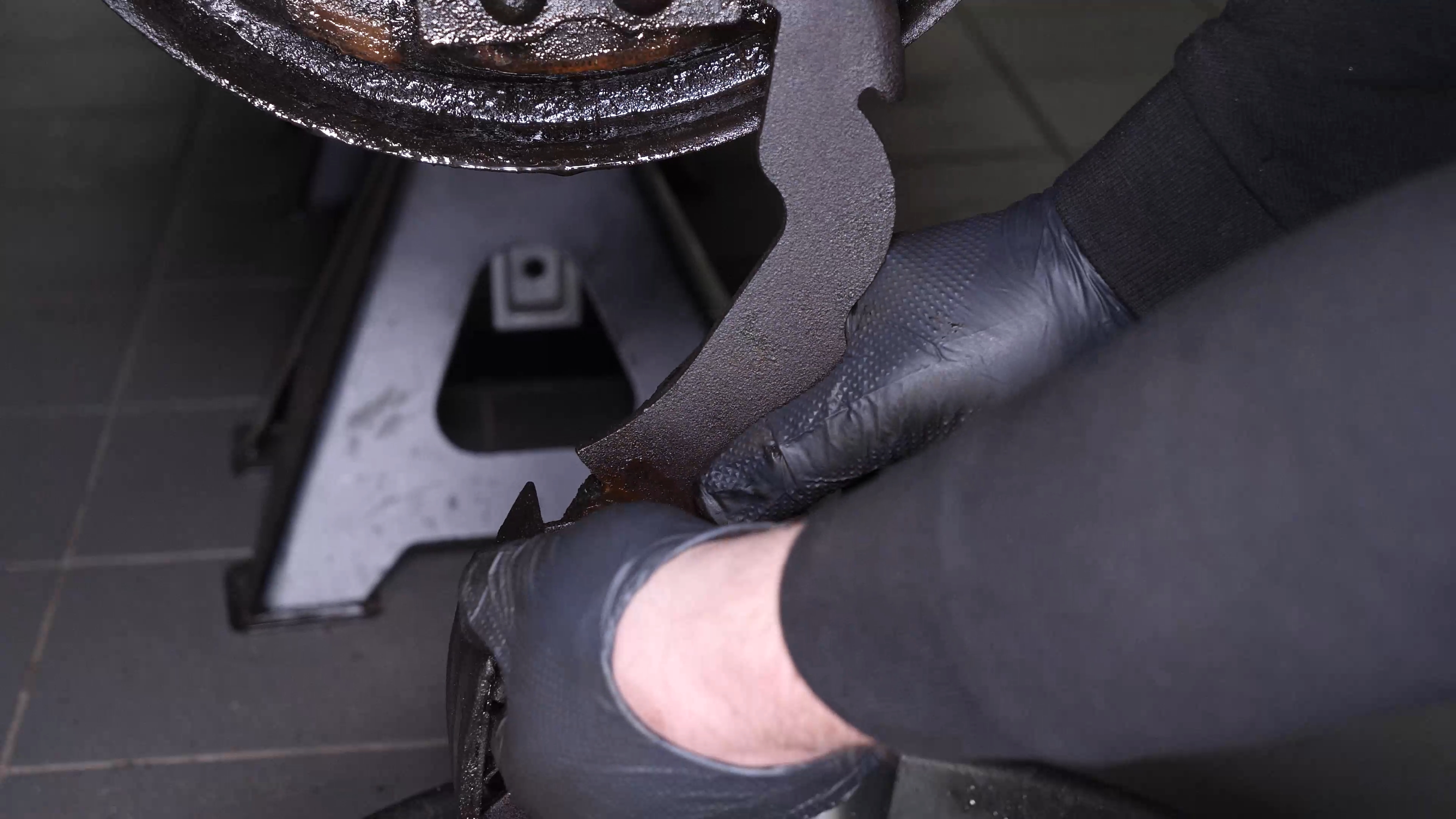 Remove the brake shoes