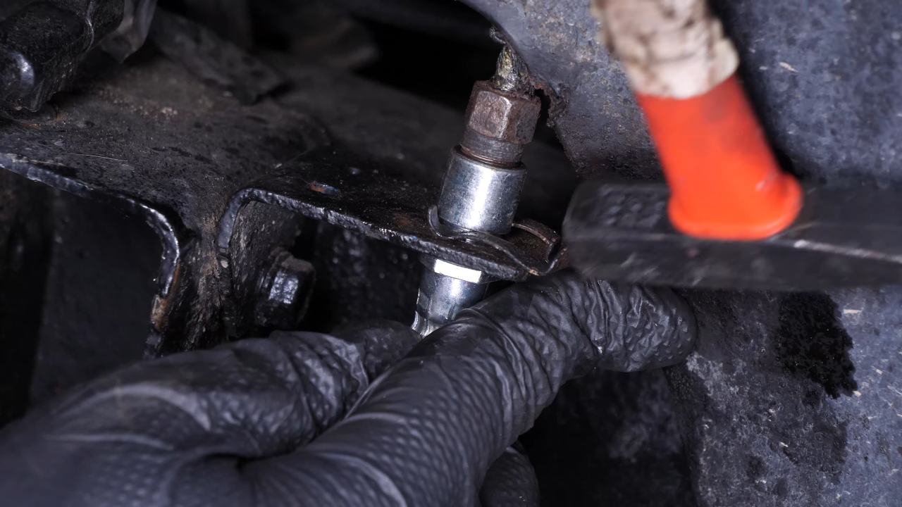 Install the new brake hose