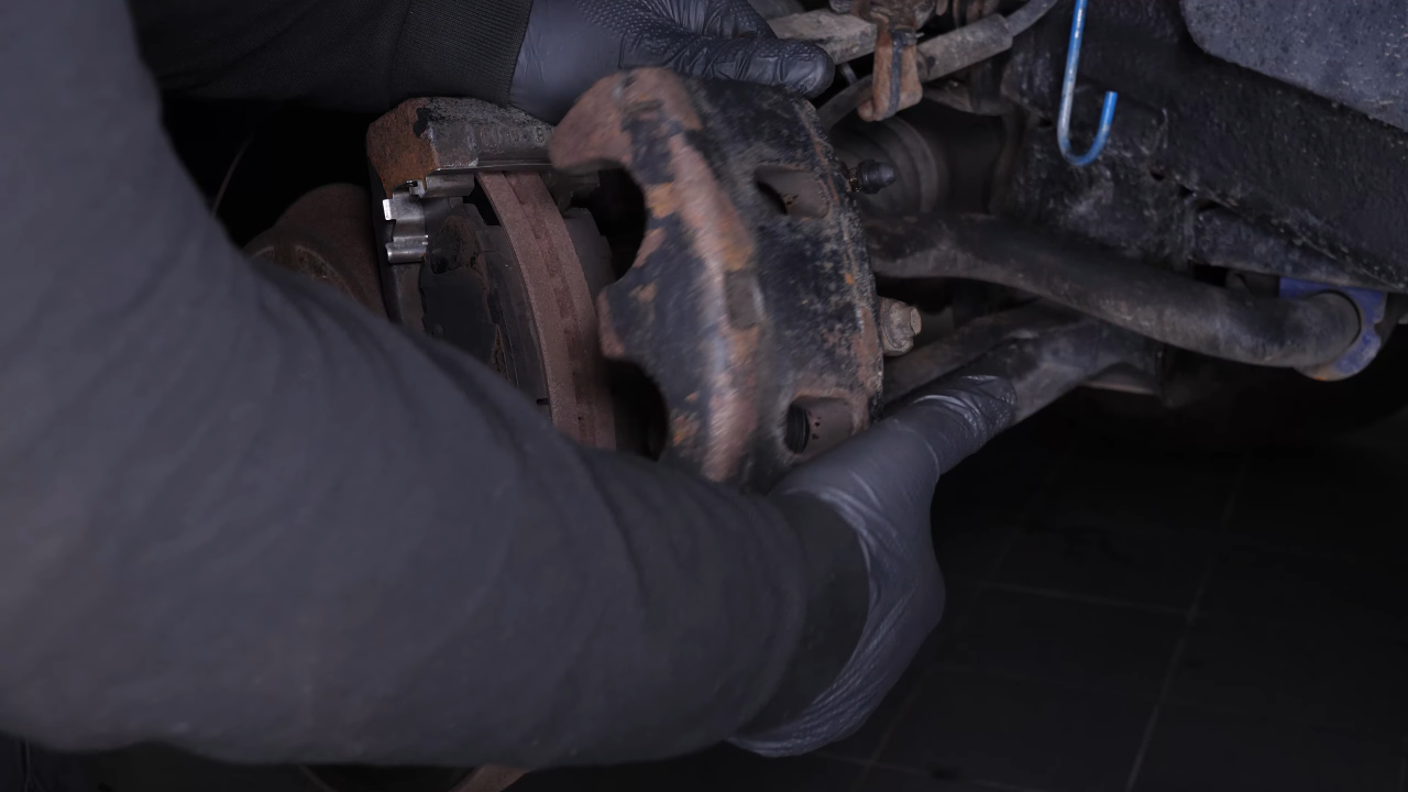 Remove the brake system