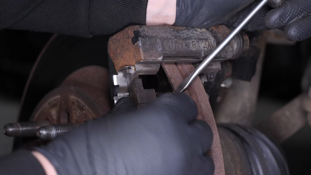 Remove the brake system