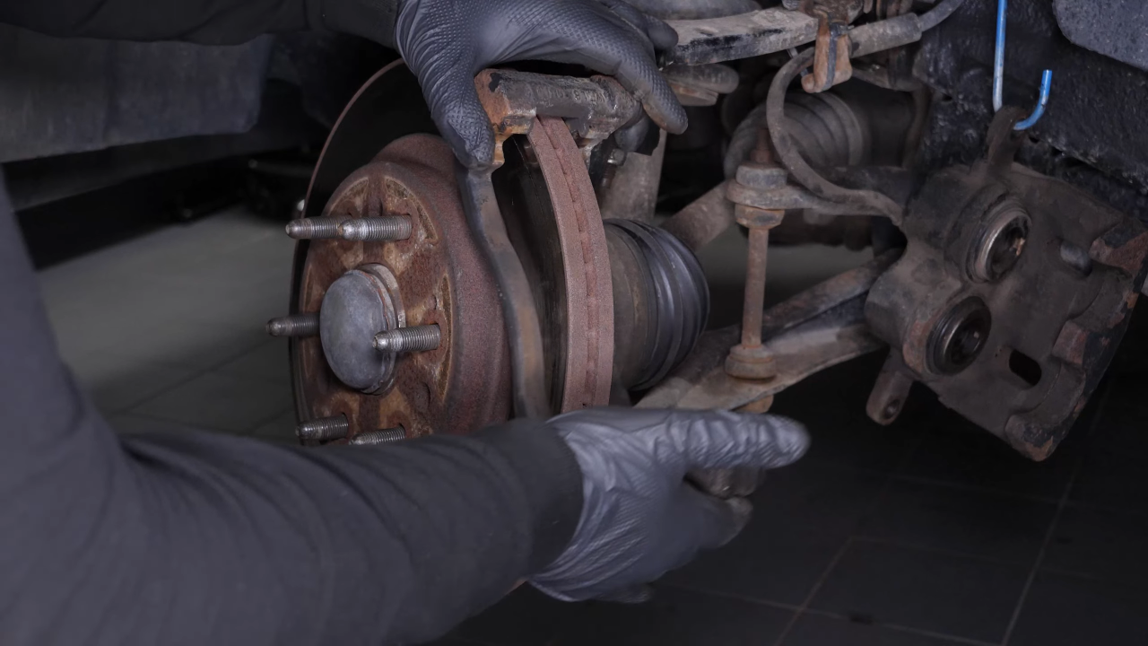Remove the brake system