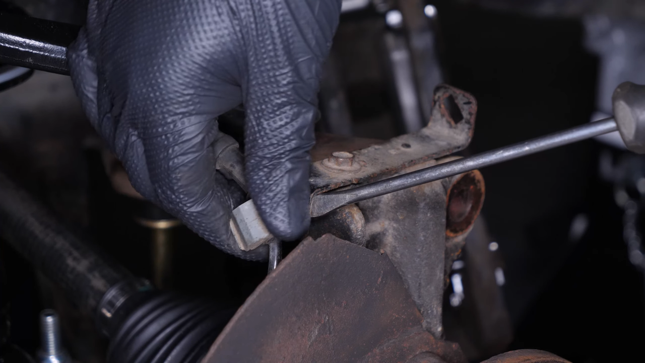 Remove the cable from its housings