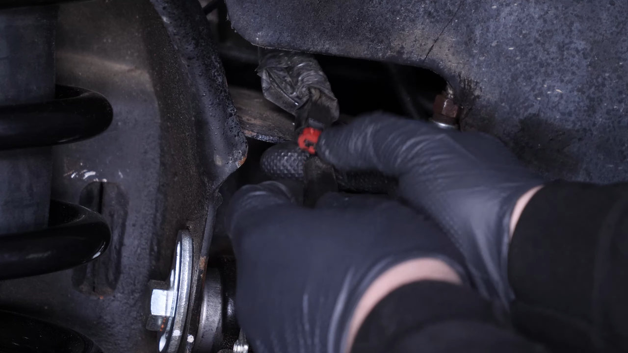 Remove the cable from its housings