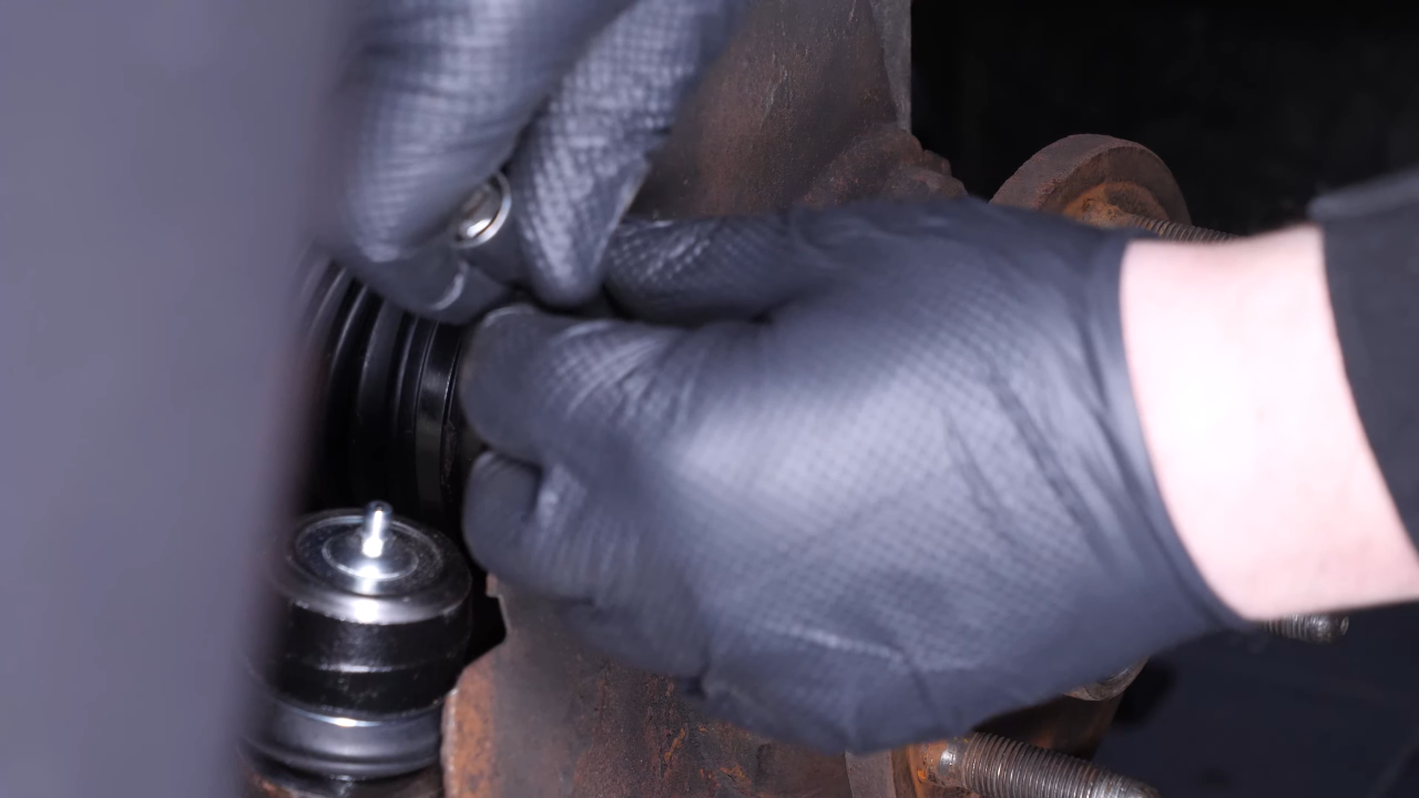Install the ABS sensor