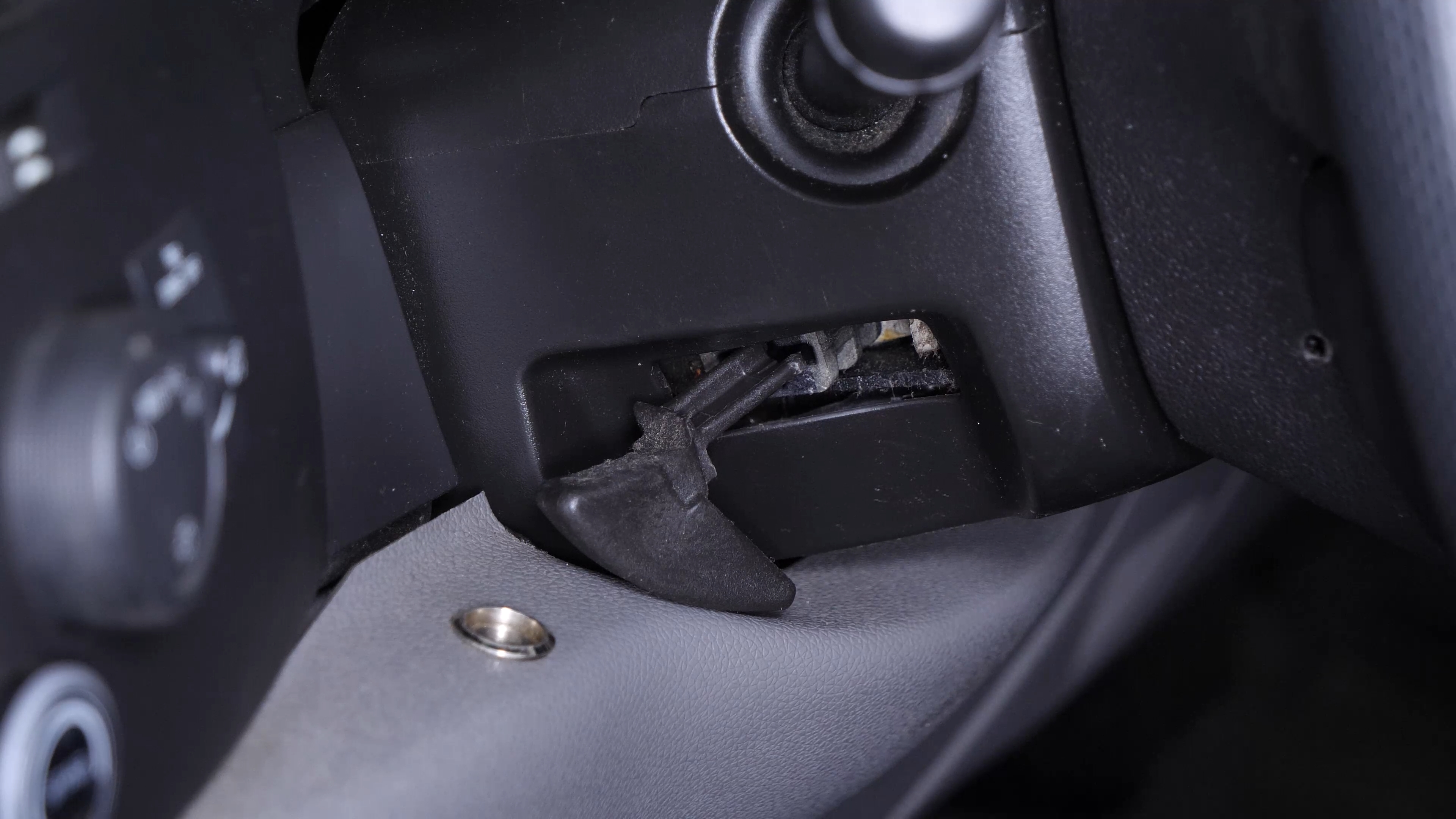 Remove the plastic trims