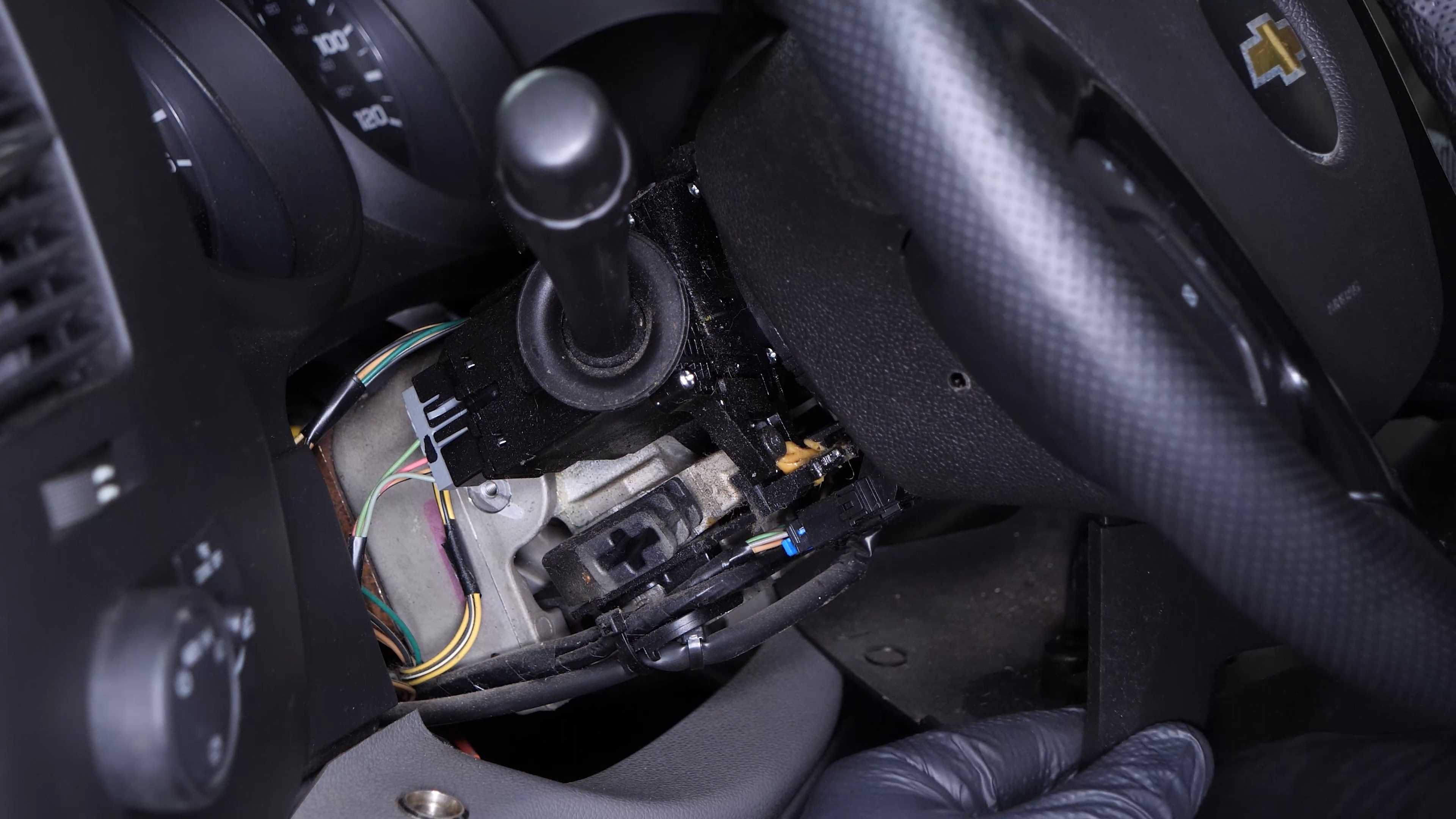 Remove the plastic trims
