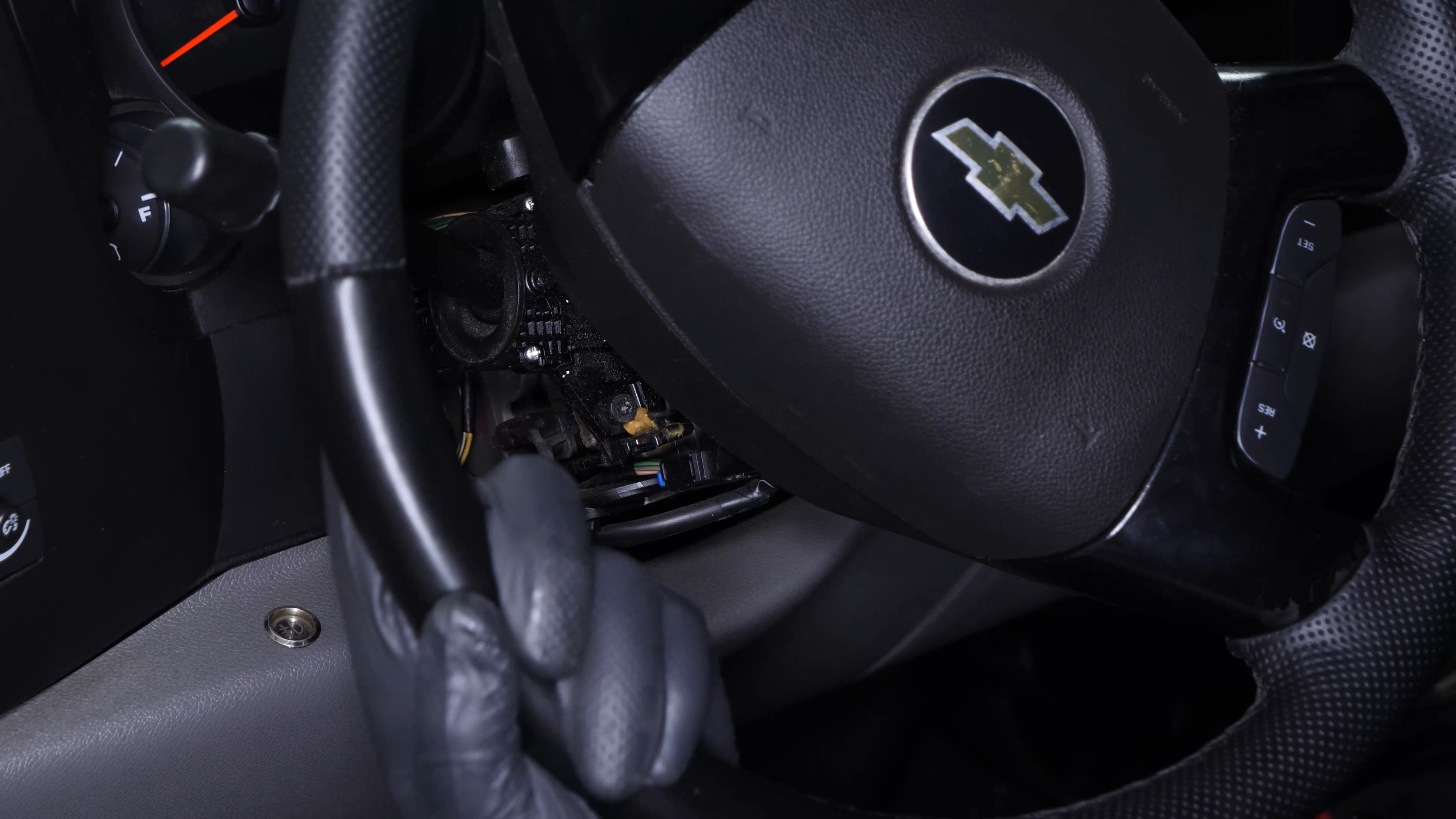 Remove the turn signal switch