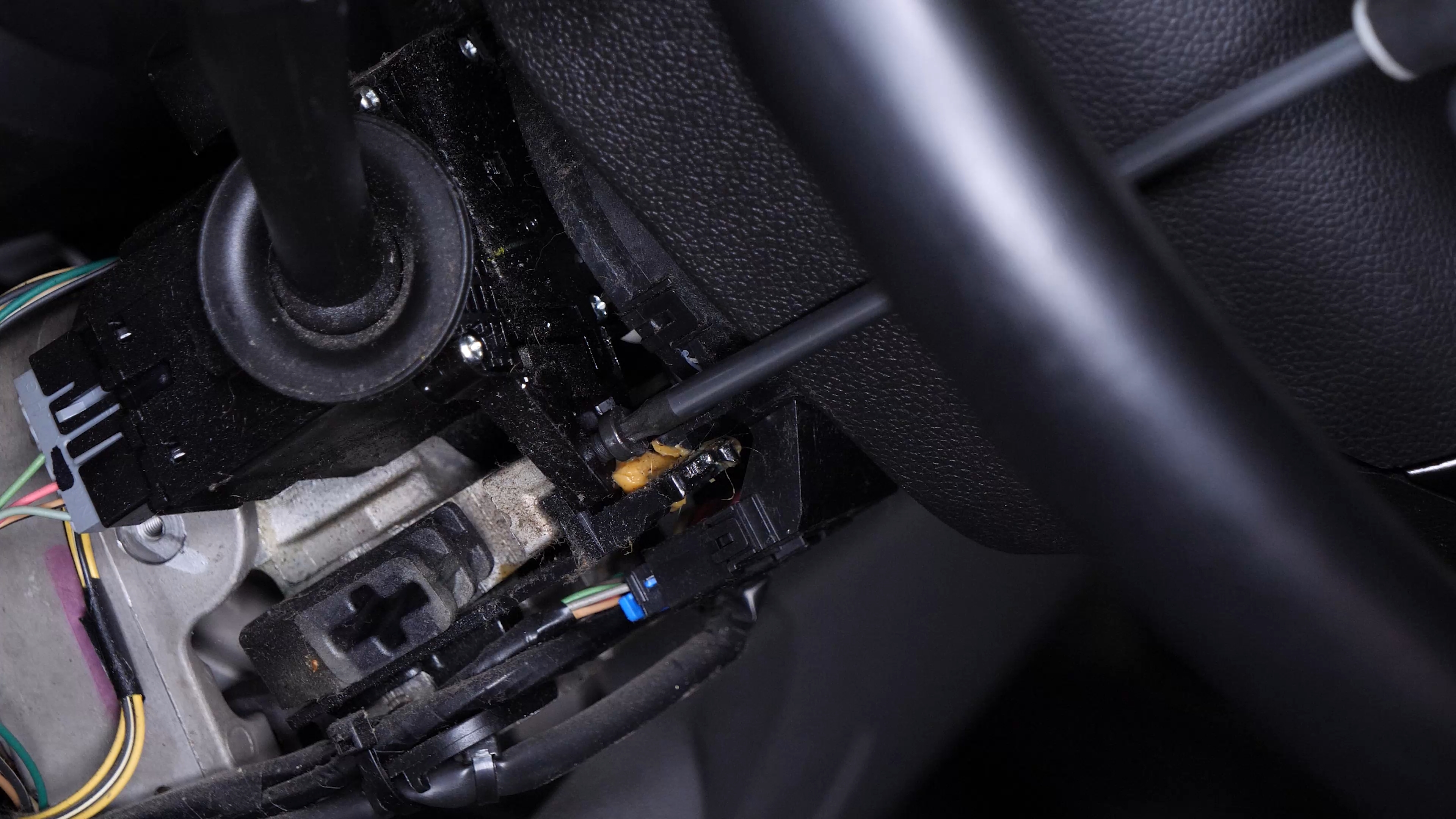 Remove the turn signal switch