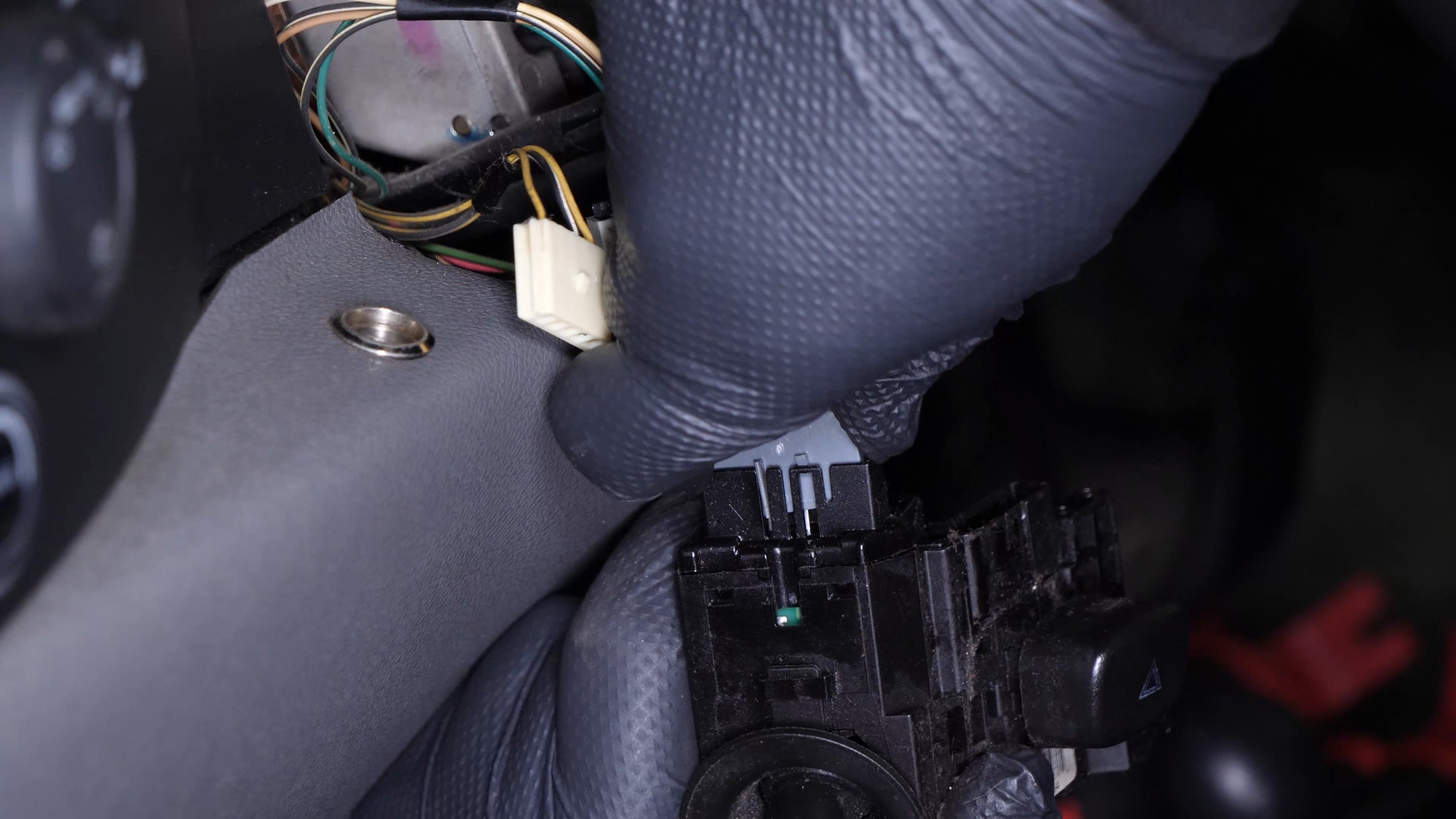 Remove the turn signal switch