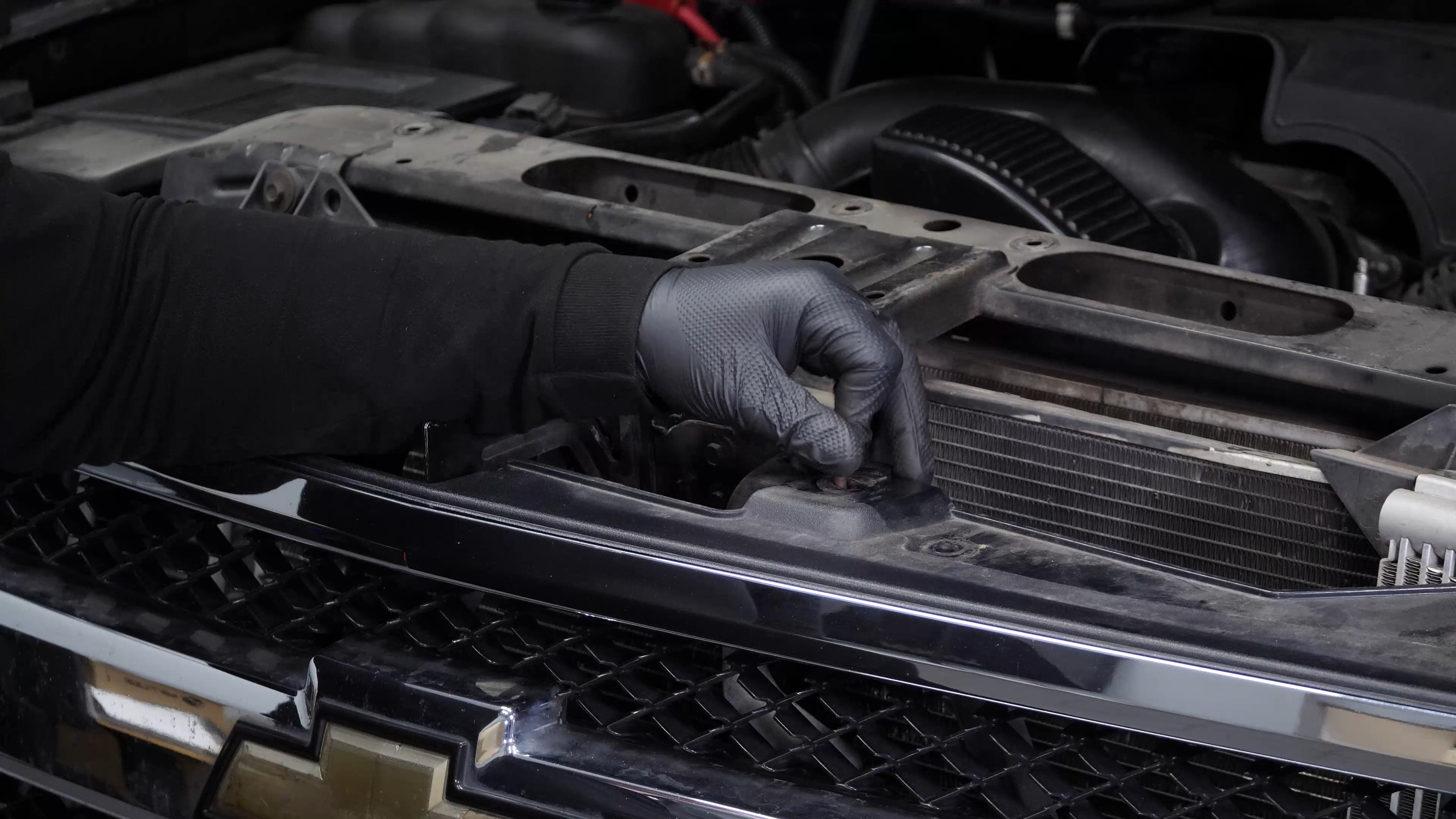 Remove the Grille assembly