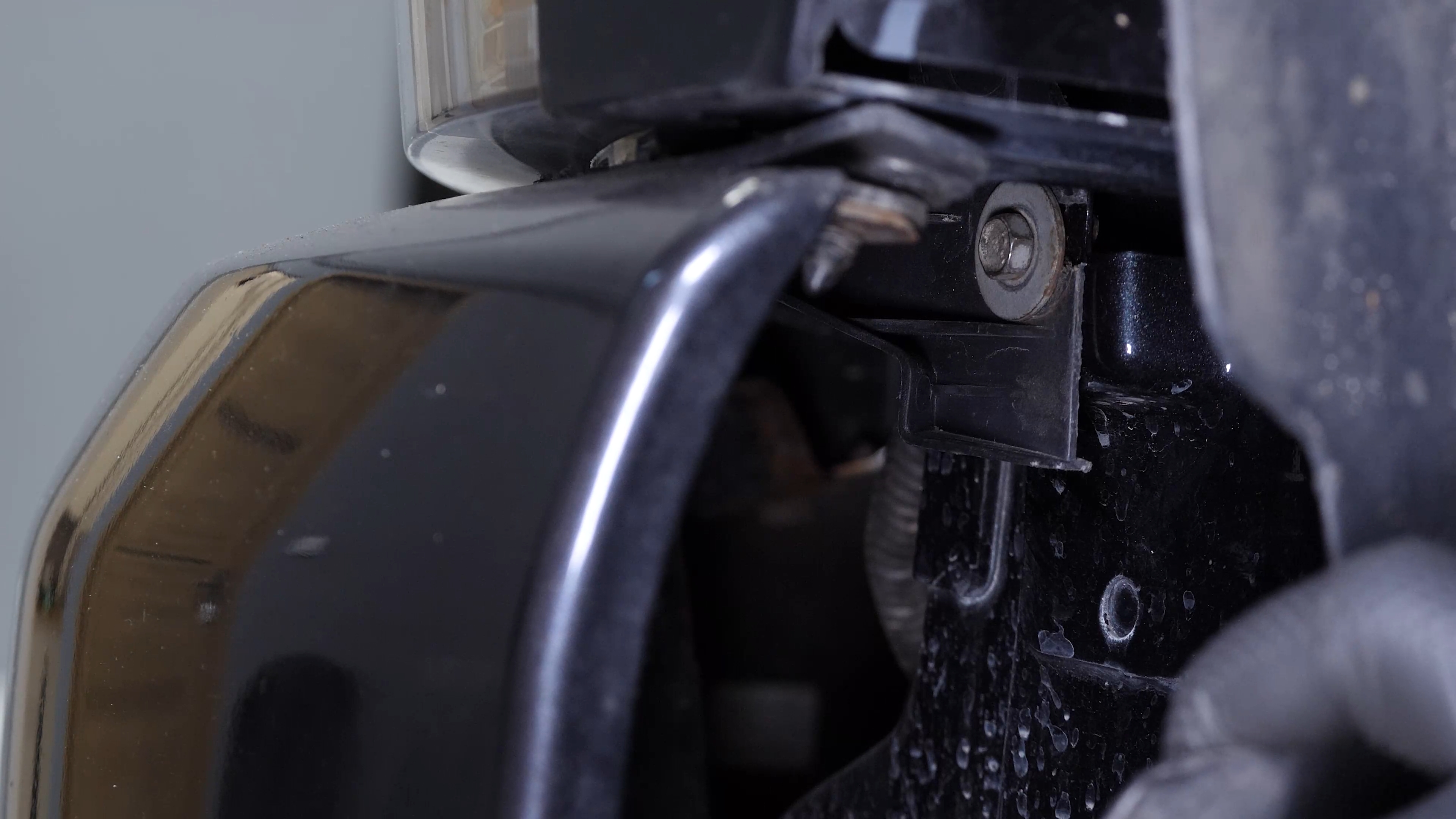 Remove the headlight housing