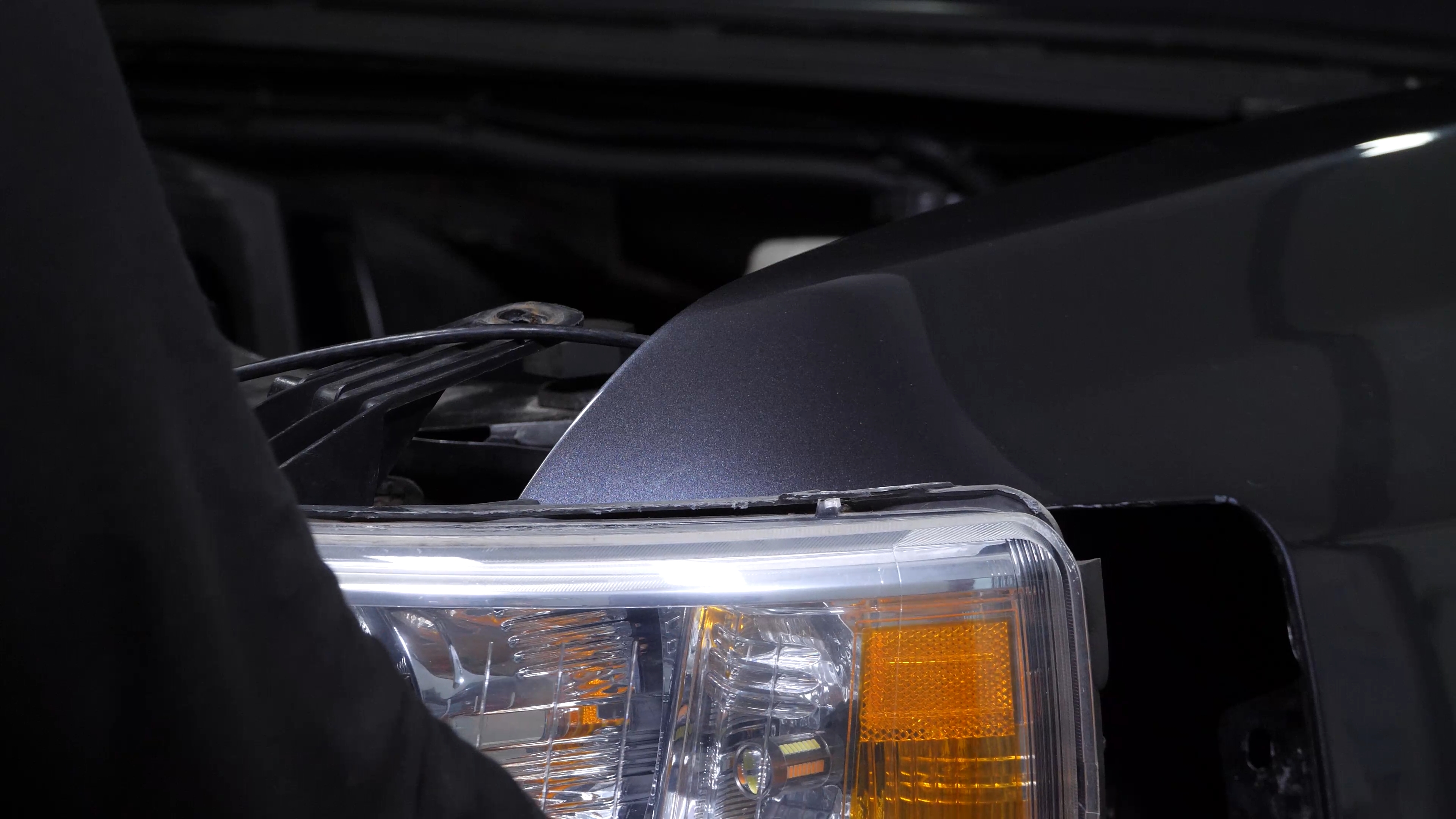 Disconnect the headlight assembly