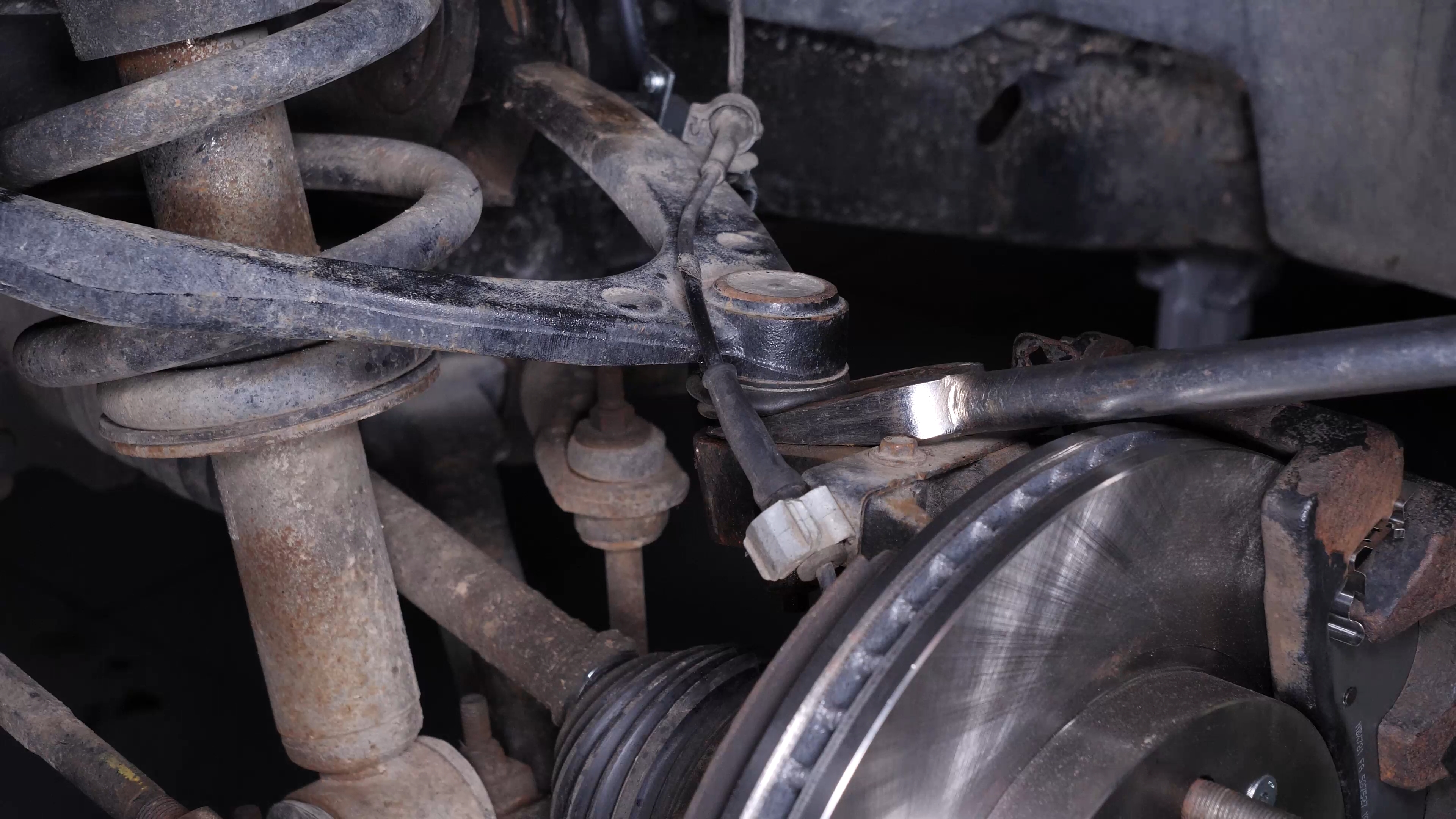 Remove the control arm ball joint