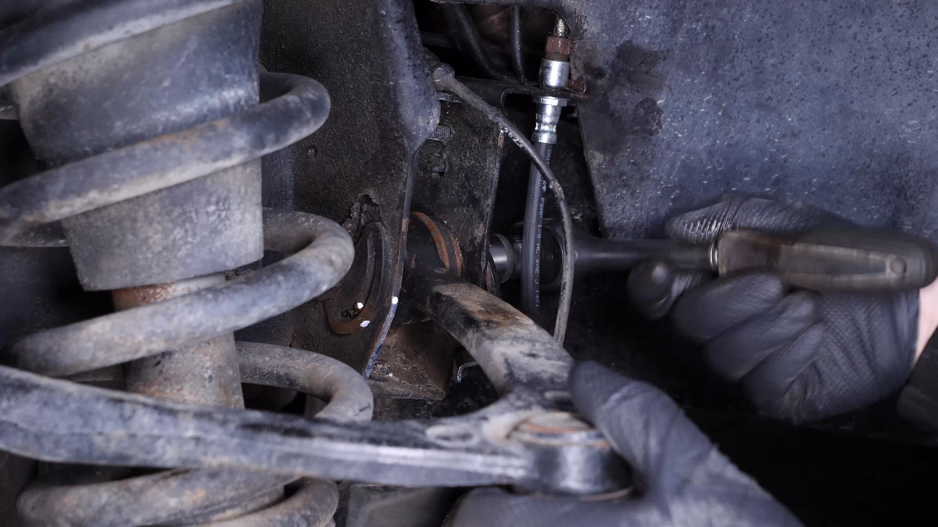 Remove the upper control arm