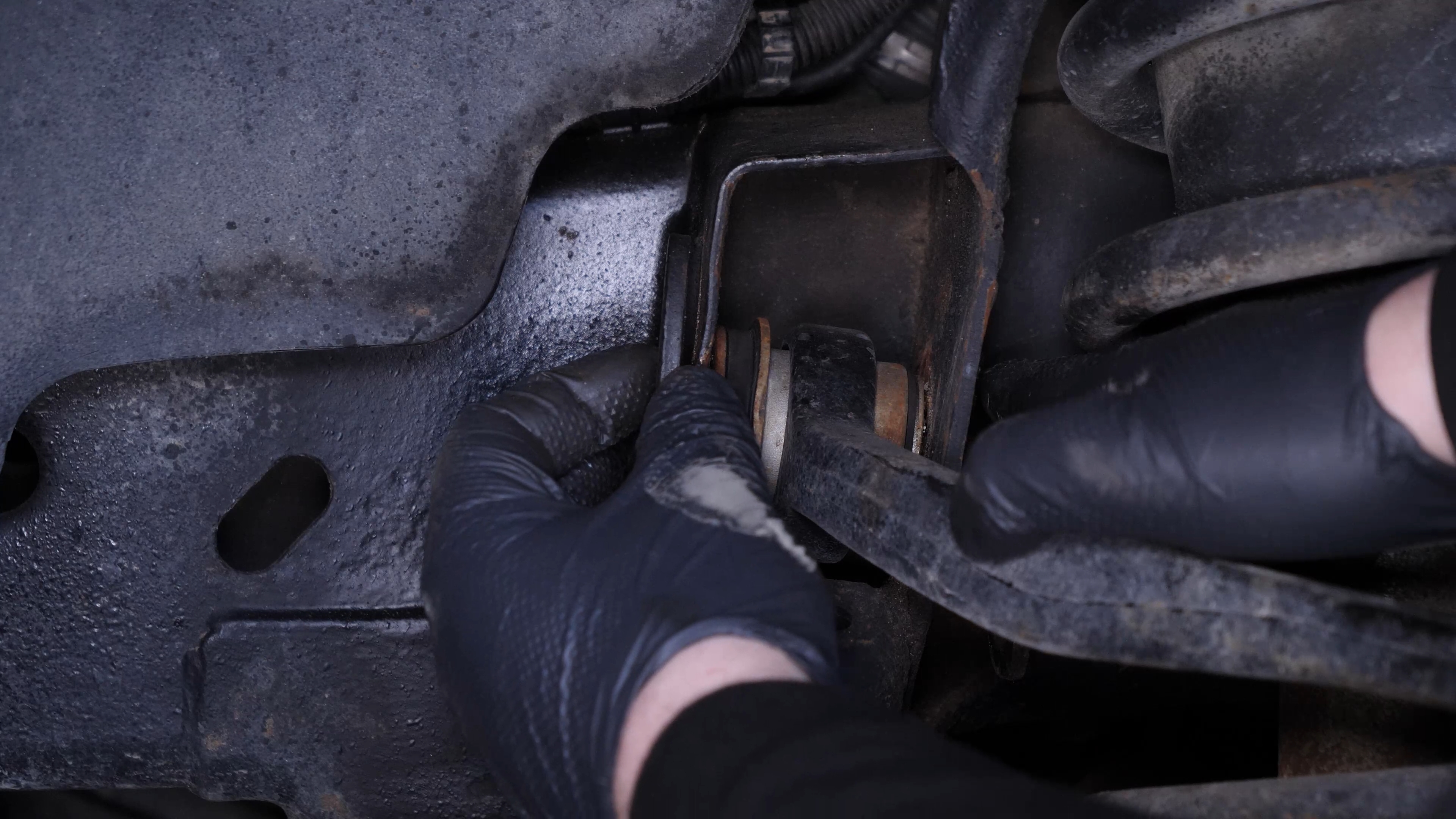 Remove the upper control arm