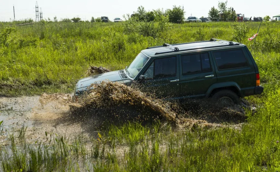 a Jeep Grand Cherokee