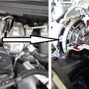 ford turbo cutaway view