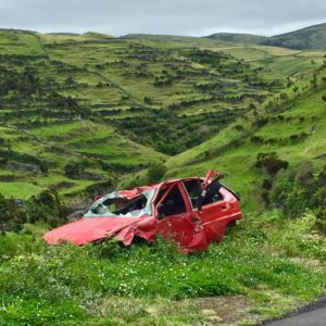totaled car