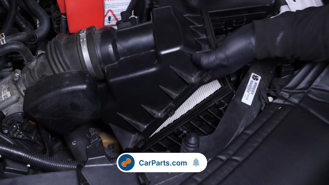 Install the new filter