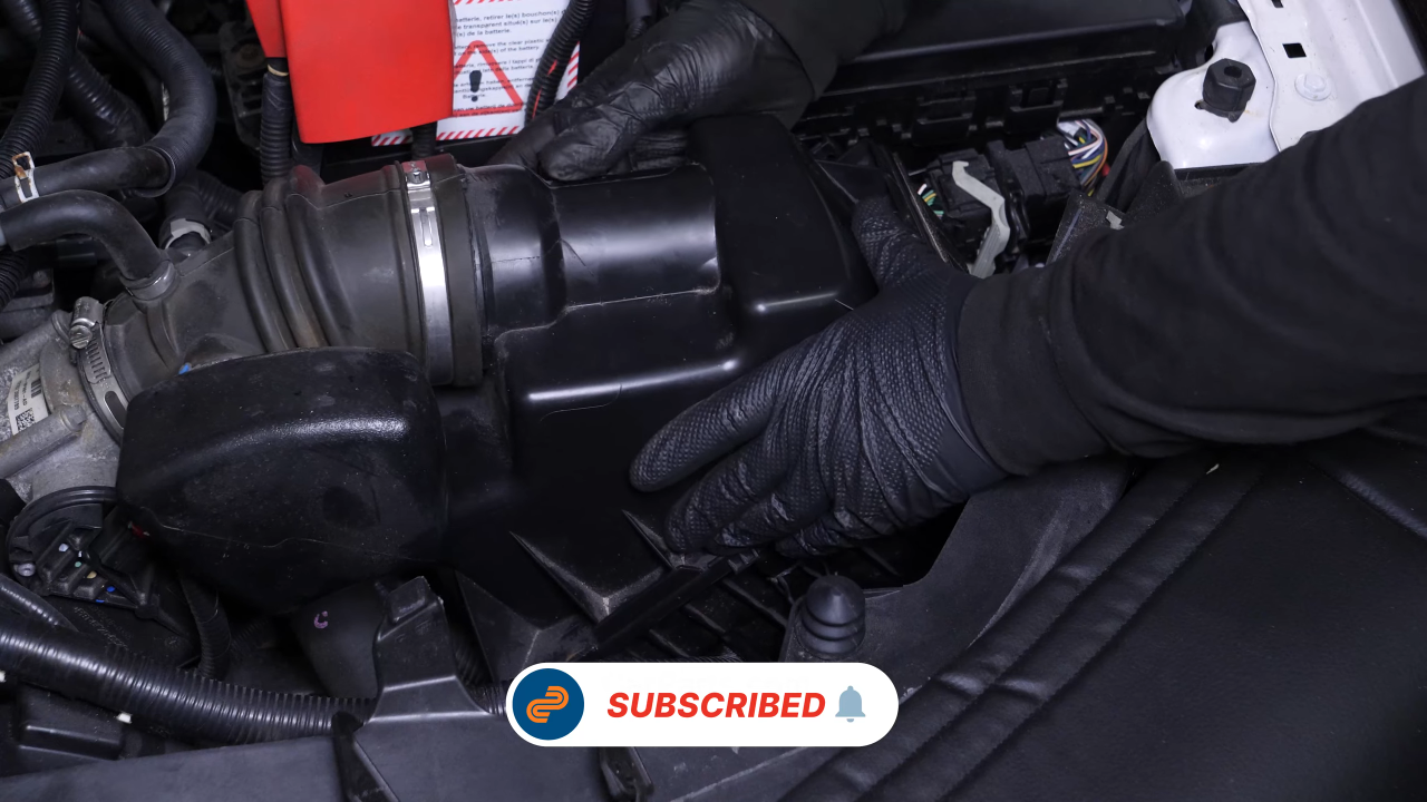 Install the new filter