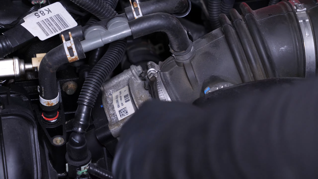 Install the new filter