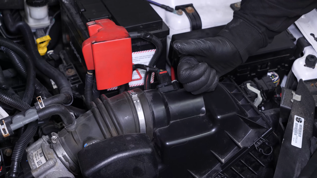 Install the new filter