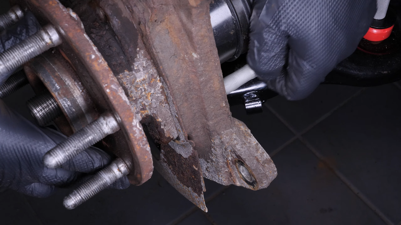Remove the wheel hub
