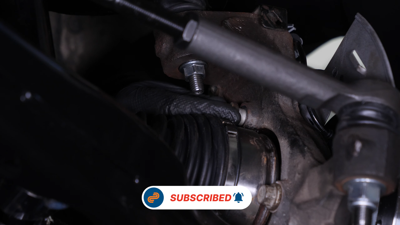 Put the wheel hub back  