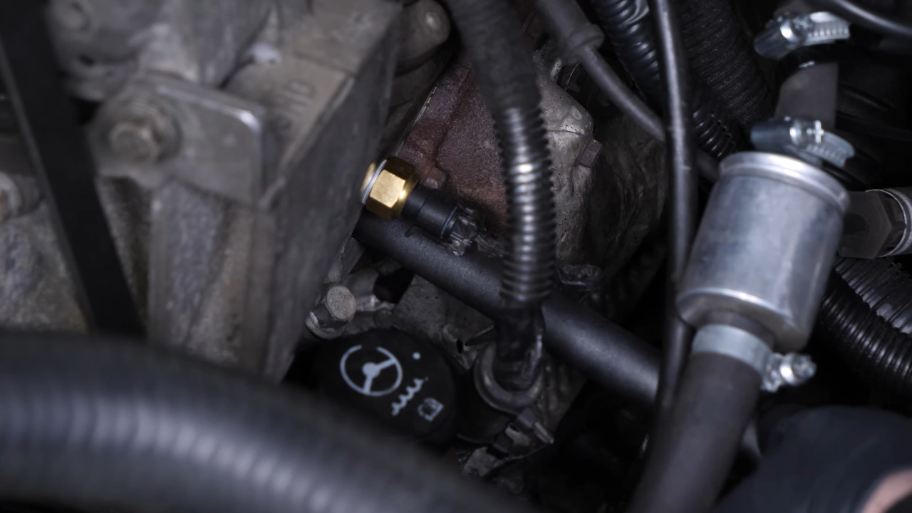 Remove the spark plugs