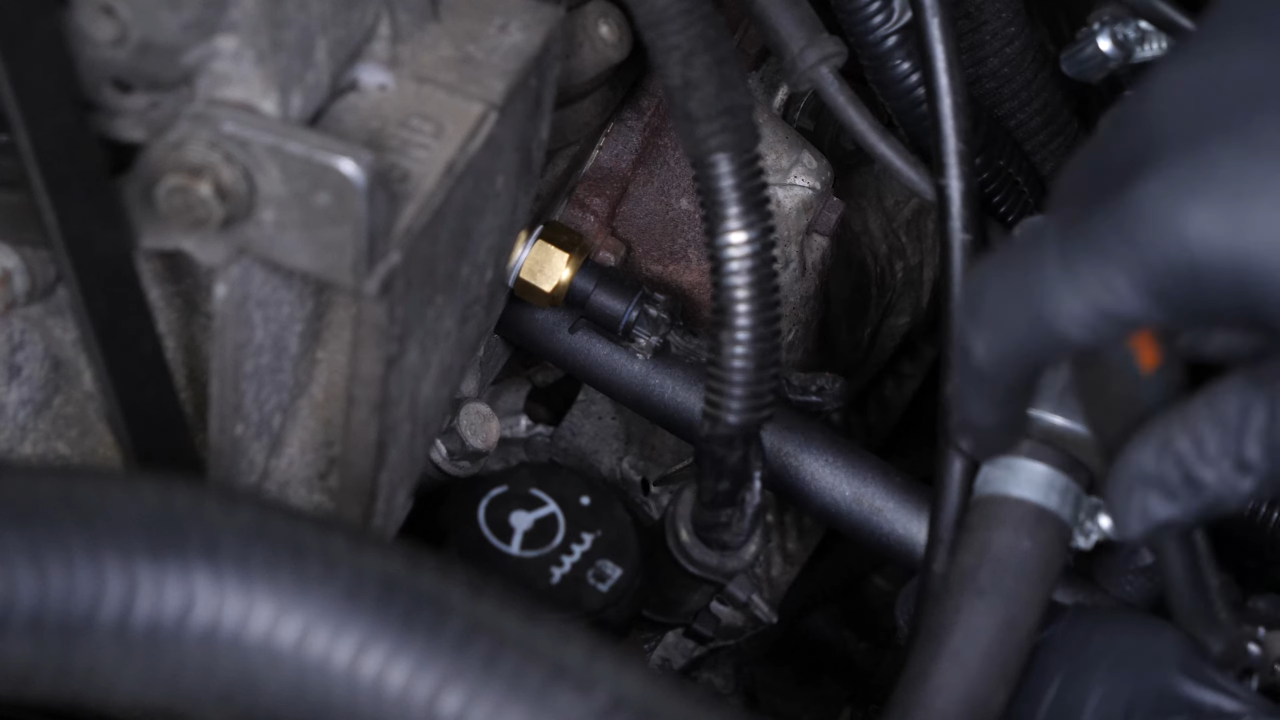 Remove the spark plugs