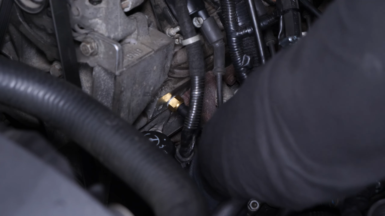 Install the new spark plugs