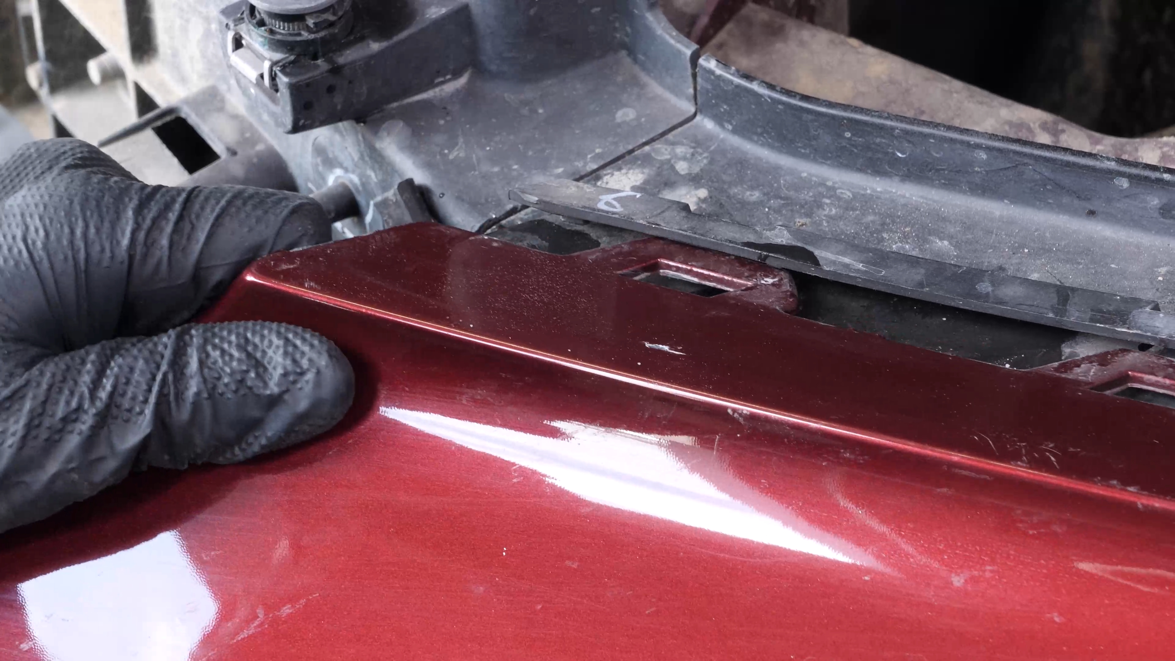 Remove the bumper cover