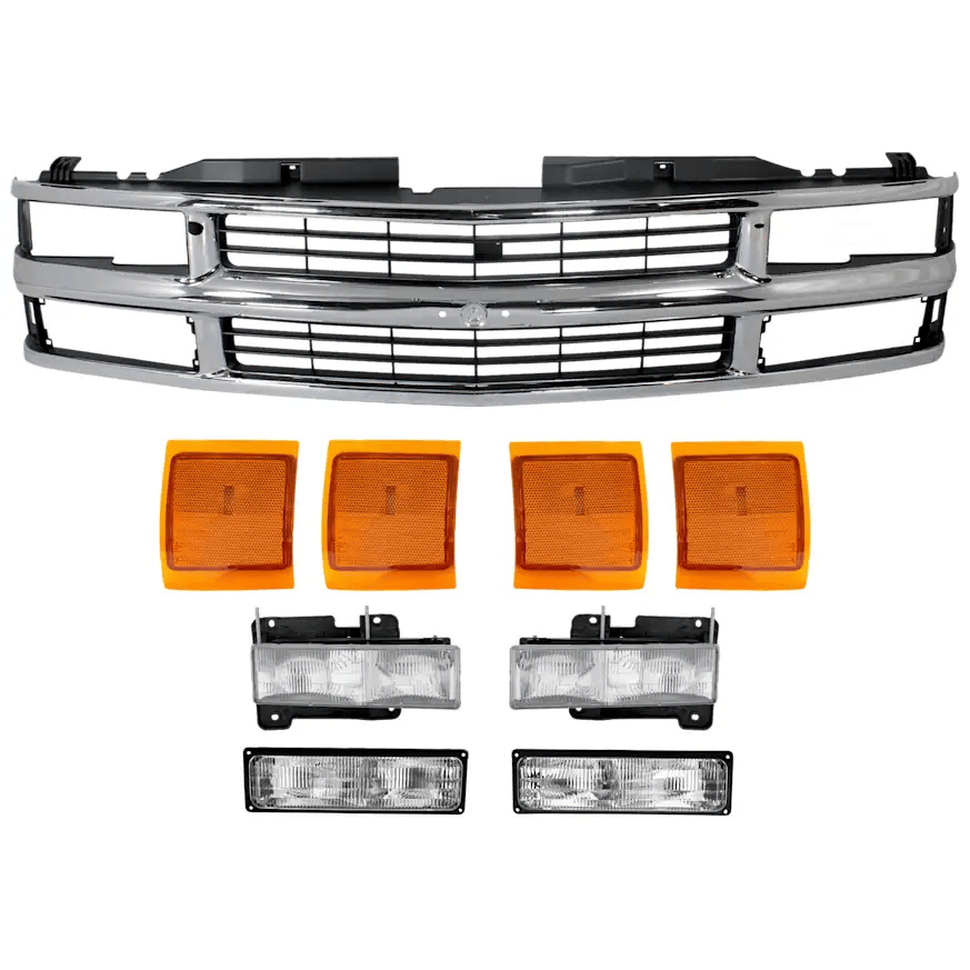 Replacement grille assembly