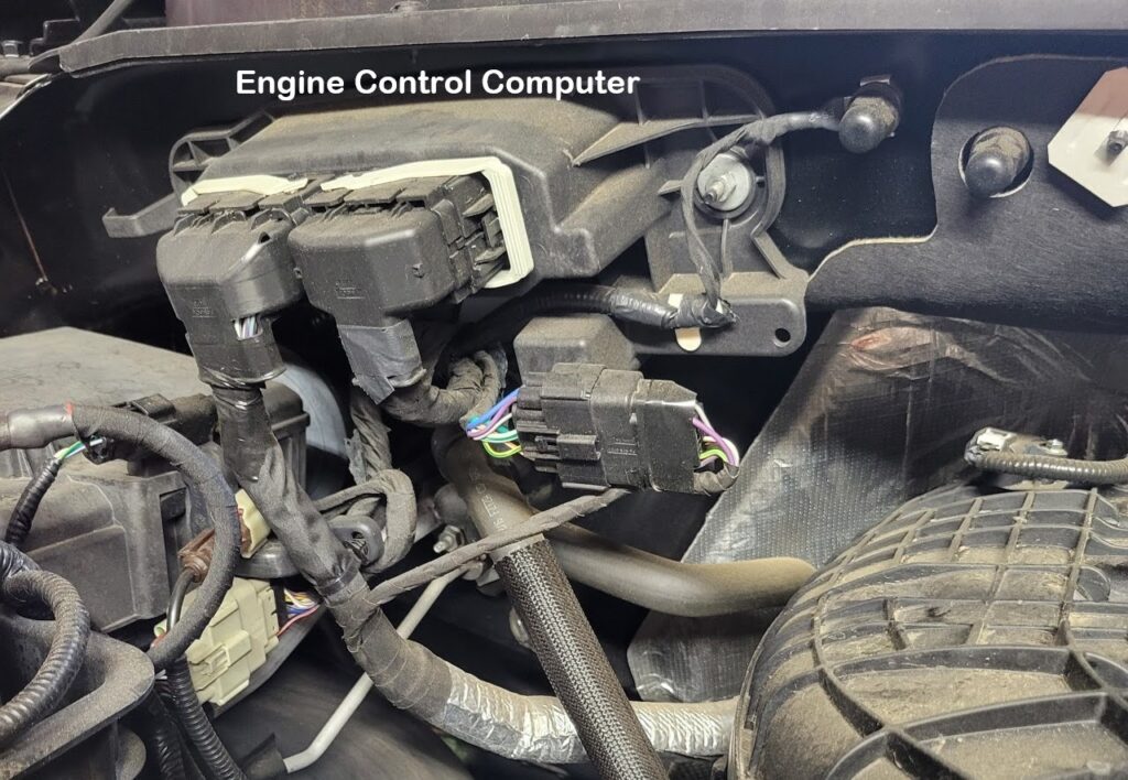 computer box location in 2016 F150