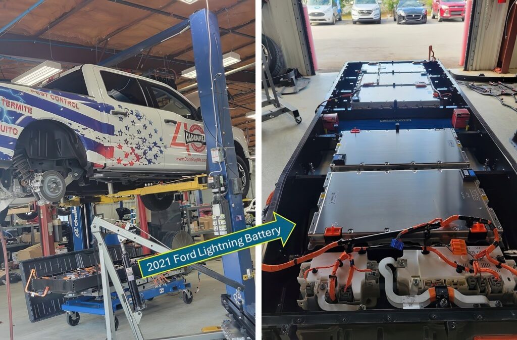 2021 ford lightning battery pack