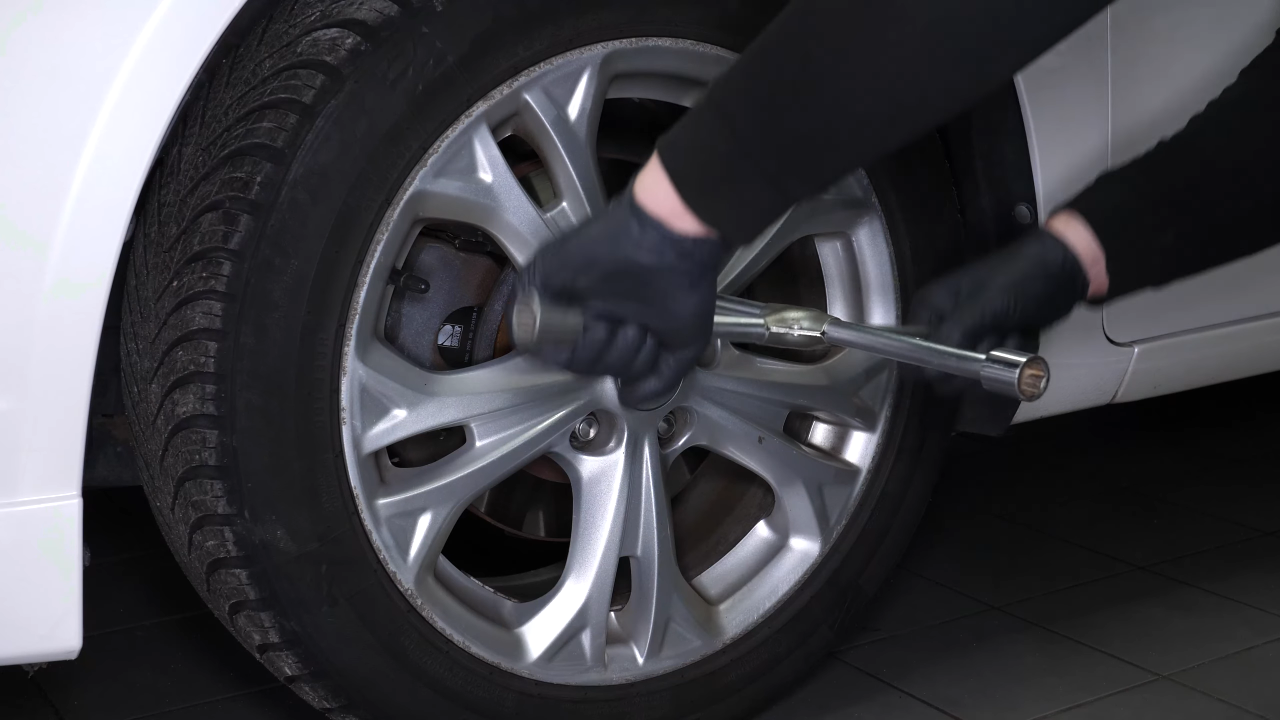 Lift the vehicle