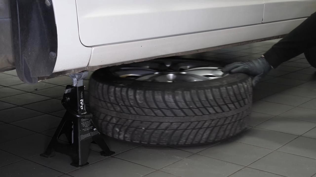 Lift the vehicle