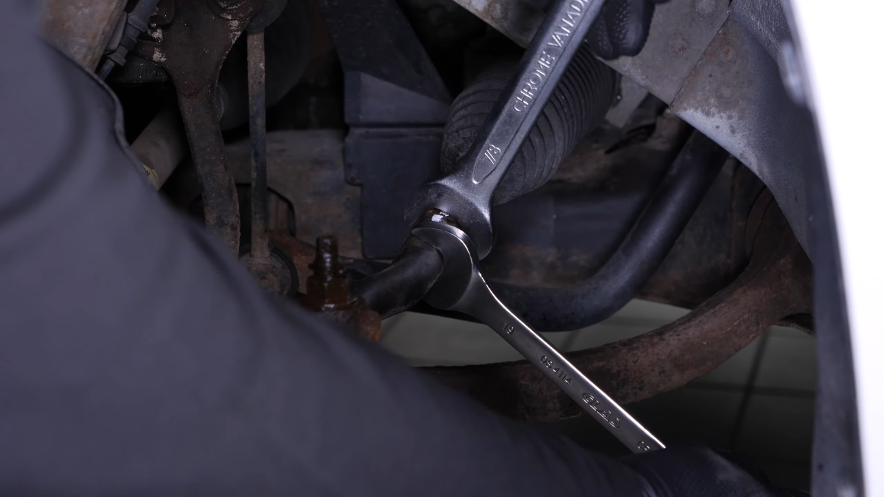 Remove the outer tie rod