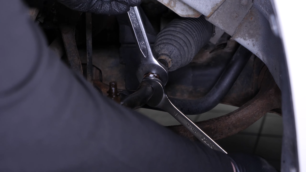 Remove the outer tie rod