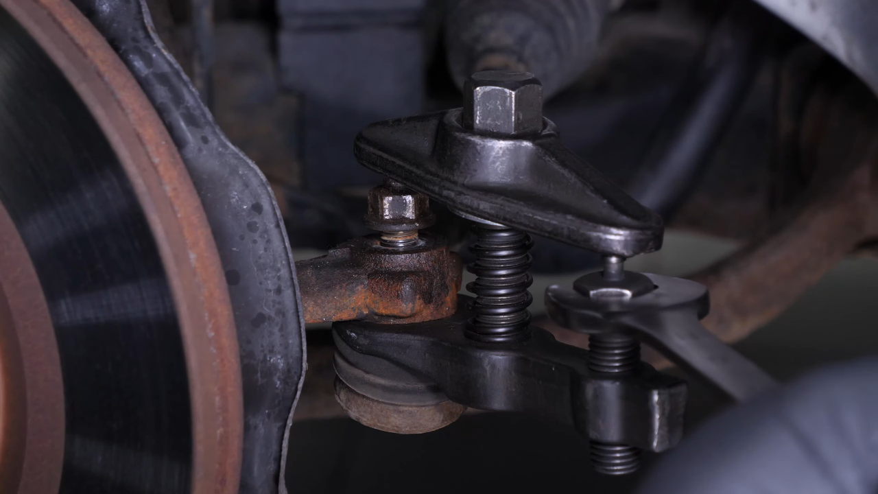 Remove the outer tie rod