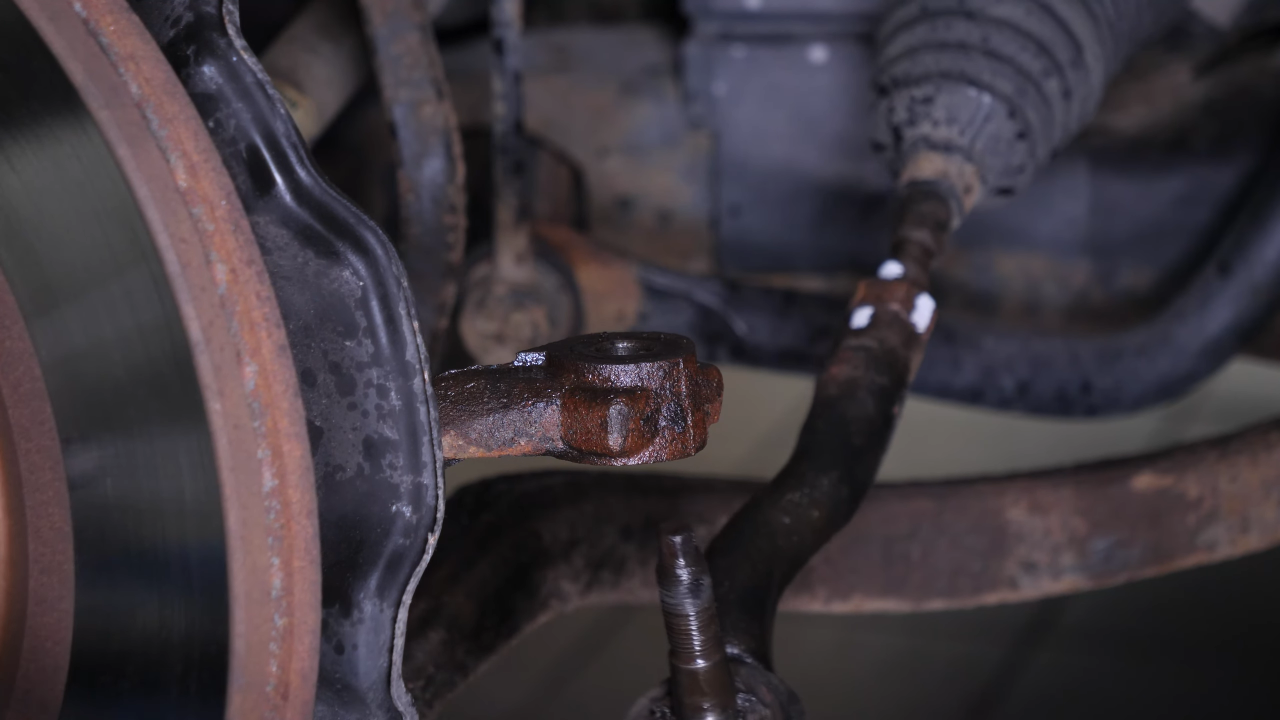 Remove the outer tie rod