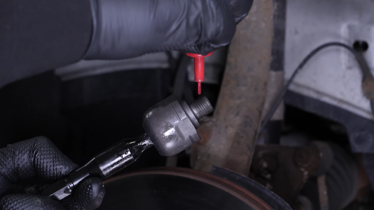 Install the new inner tie rod