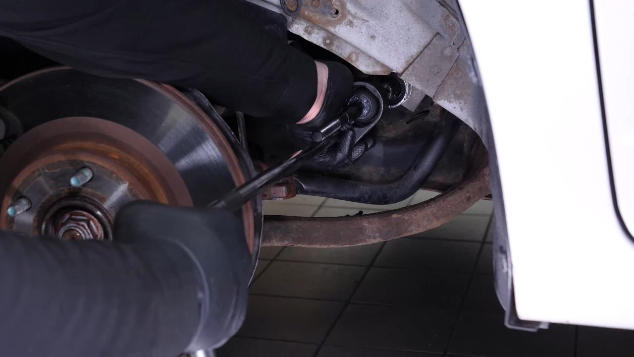Install the new inner tie rod