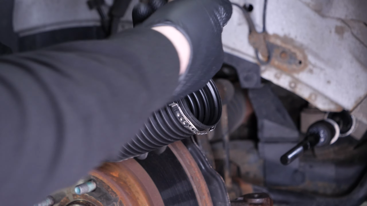 Install the protective sleeve
