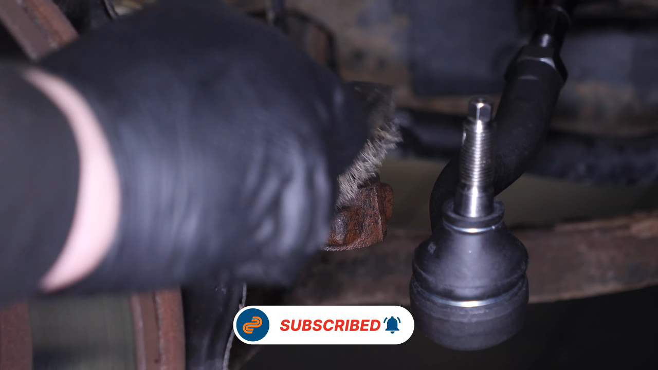 Install the new outer tie rod