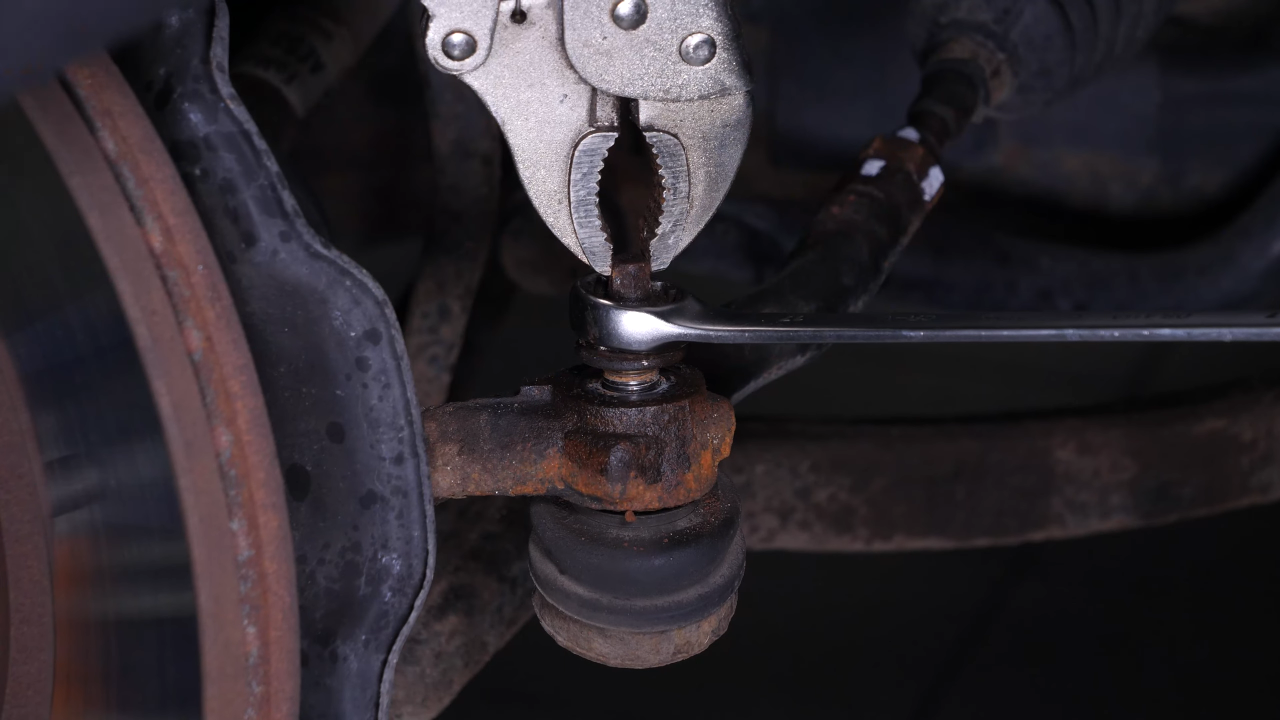 Remove the outer tie rod