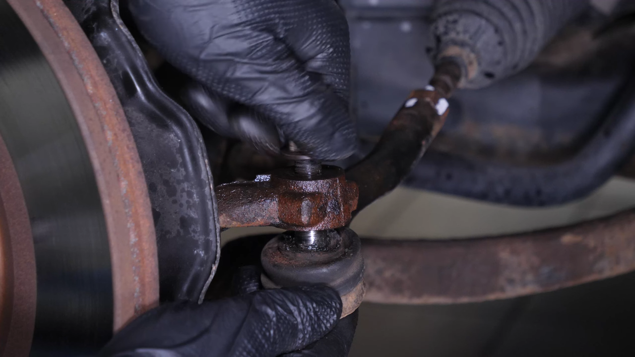 Remove the outer tie rod