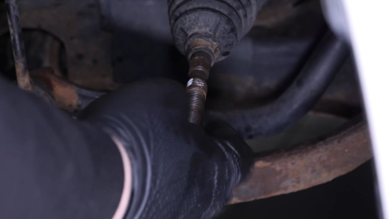 Remove the locknut
